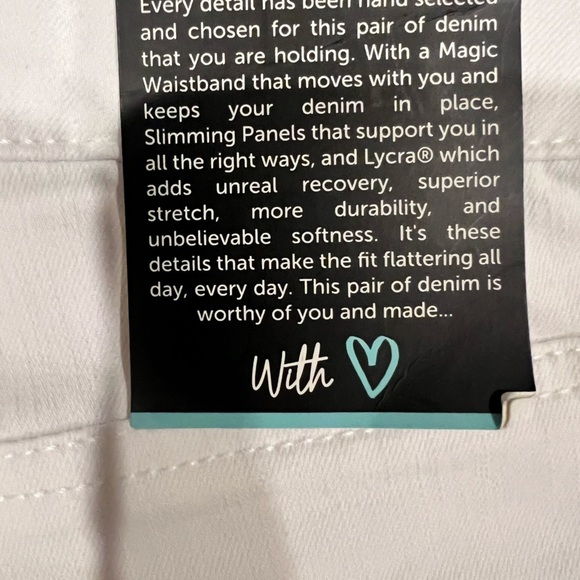 LULAROE white jeans 👖 - Picture 5 of 5